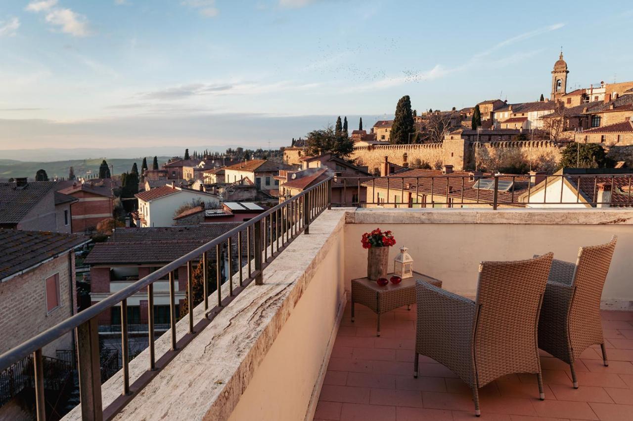 דירות San Quirico dʼOrcia Il Trabucco E La Terrazza Della Val D' Orcia מראה חיצוני תמונה