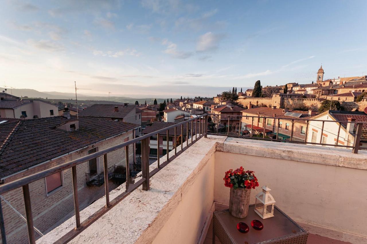 דירות San Quirico dʼOrcia Il Trabucco E La Terrazza Della Val D' Orcia מראה חיצוני תמונה